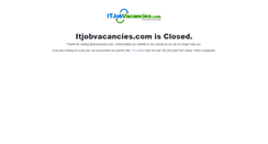 Desktop Screenshot of itjobvacancies.com